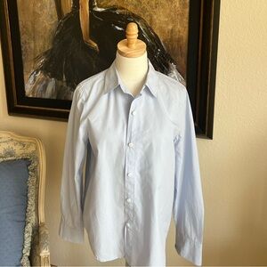 Jenni Kayne Classic Shirt Sz S Blue